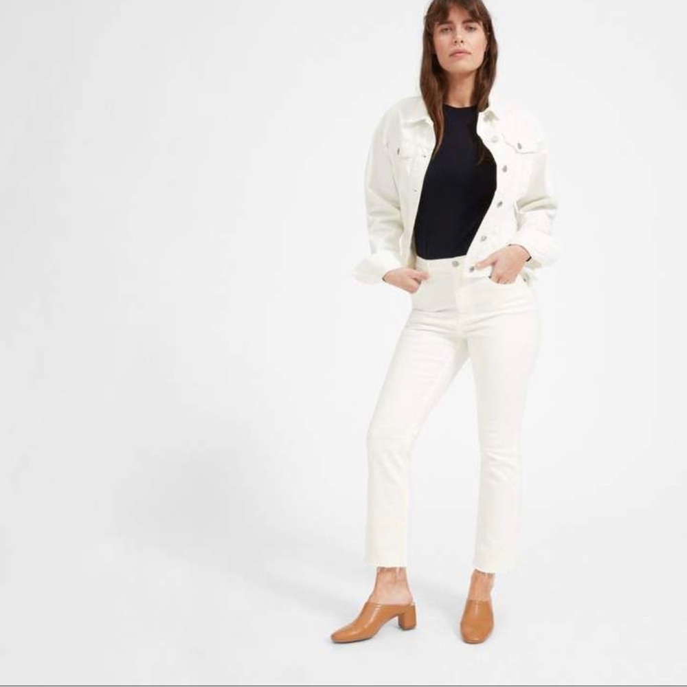 Everlane Kick Flare Crop Jean